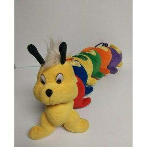 Edushape Activity Worm Centipede Plush Stuffed Toy